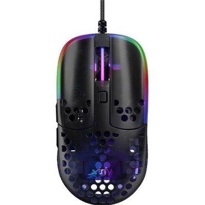 Cherry Xtrfy MZ1 "Zy's Rail" RGB laterales Negro 6 Botones