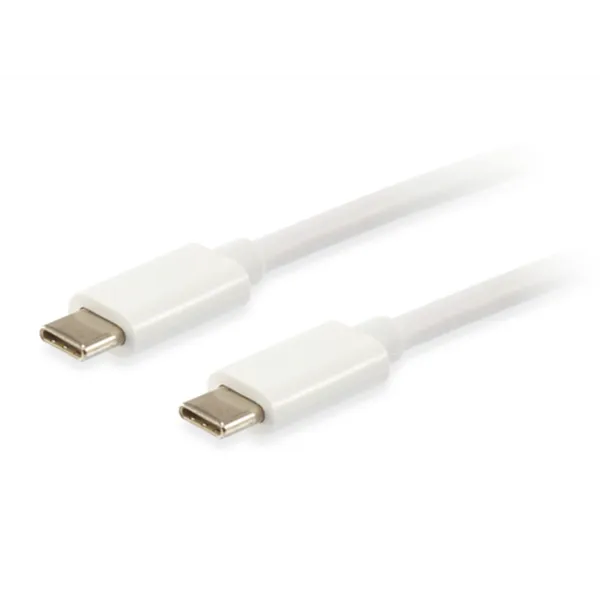 Cable Usb Platinum Usb-c Macho A Usb-c Macho 1m Equip Color Blanco