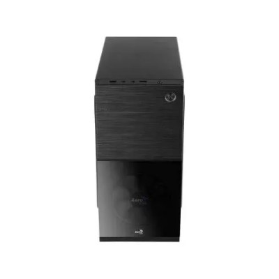 Caja Microatx Aerocool Cs-105 Ventilador Frontal Negro