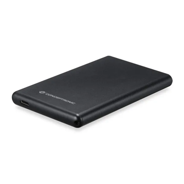 CAJA EXTERNA CONCEPTRONIC HDE02B HD SATA 2.5  USB-C USB 3.1  COLOR NEGRO