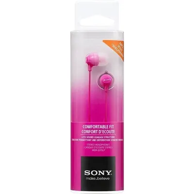 Auriculares Intrauditivos Sony MDREX15LPP/ Jack 3.5/ Rosas