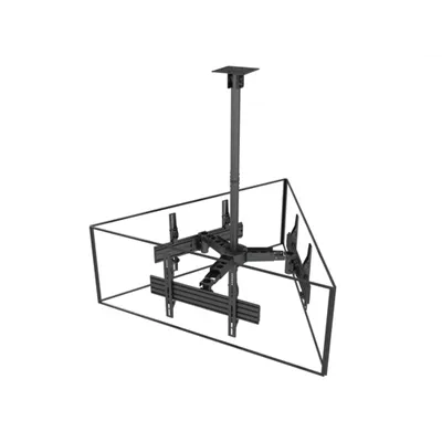 Soporte De Techo Profesional Equip 650371 Para 3 Pantallas