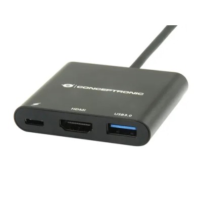 Docking Usb-c Conceptronic Donn01b A 1xhdmi Hembra 1xusb-c Pd