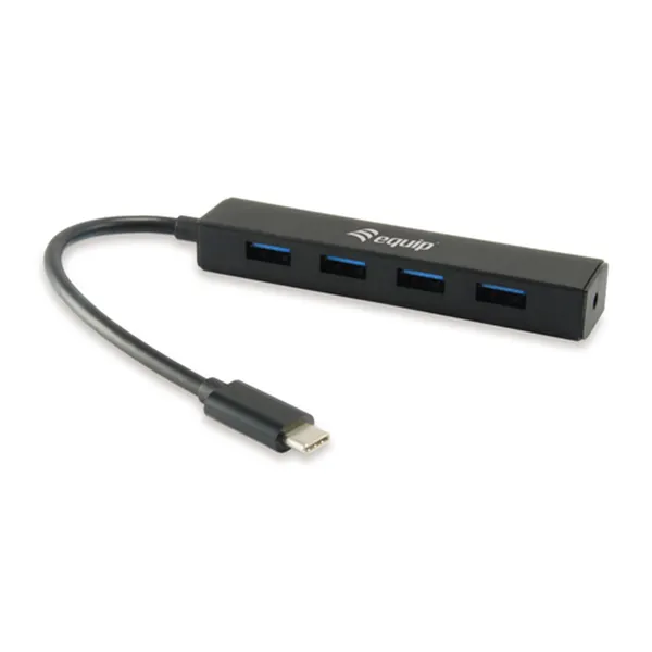 Hub Usb Equip Life Usb-c A 4 Puertos Tipo A Usb 3.0