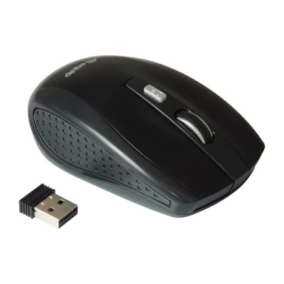 Mouse Equip Wireless Life Optico 2.4ghz 4 Botones Color Negro