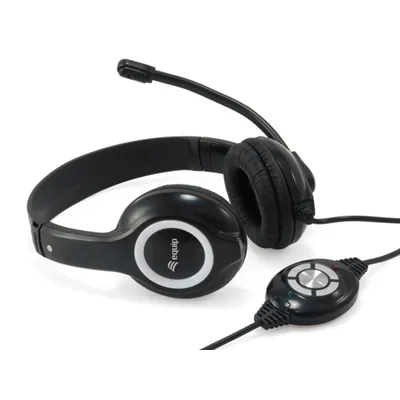 Headset Usb Equip Life Microfono Flexible Control De Volumen