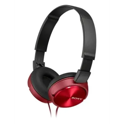 Auriculares Sony MDRZX310APR/ con Micrófono/ Jack 3.5/ Rojos