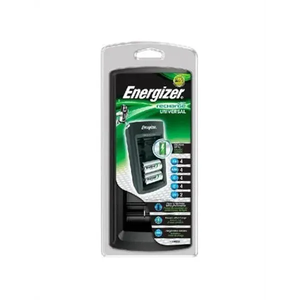 Cargador De Pilas Recargable Energizer Universal Admite Aa, Aaa, C, D Y De 9 V