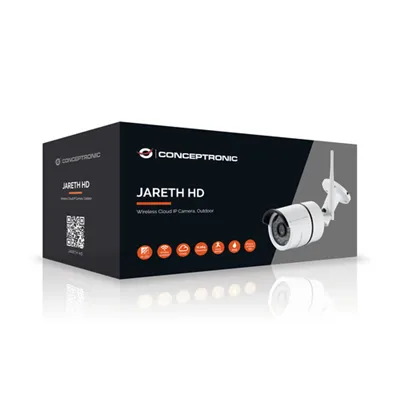 Camara Ip Conceptronic Jareth02w 720p Instalacion Por Codigo Qr