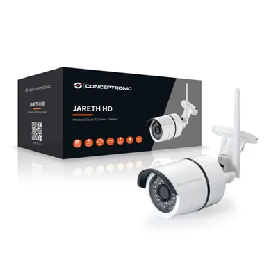 Camara Ip Conceptronic Jareth02w 720p Instalacion Por Codigo Qr