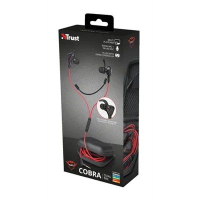 Auricular Trust Gaming Gxt 408 Cobra Jack 3.5 Altavoces Activos