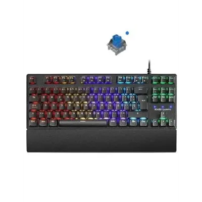 Teclado Mecanico Compacto Tkl Mars Gaming Mkxtkl Switch Azul