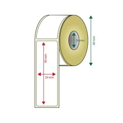 Pack De 10 Rollos De Palpel Termico De 57x55mm Libre De