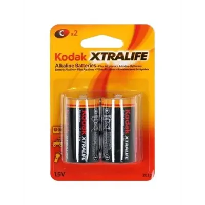 Pila Kodak Alcalina Xtralife C Lr14 Blister*2 (ecotasas