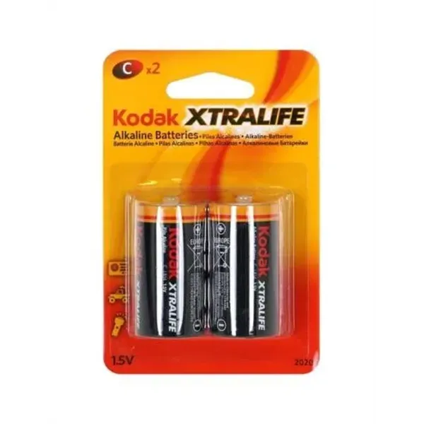 Pila Kodak Alcalina Xtralife C Lr14 Blister*2 (ecotasas Incluidas)