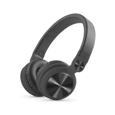 Headset Energy Sistem Dj2 Black Con Microfono, Cable Extraible