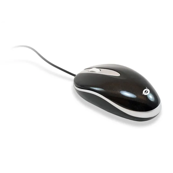 Mouse Conceptronic Easy Optical Usb Negro Y Plata C08-278