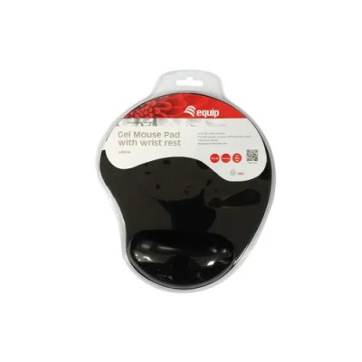 Alfombrilla De Gel Para Mouse Equip Life Color Negro