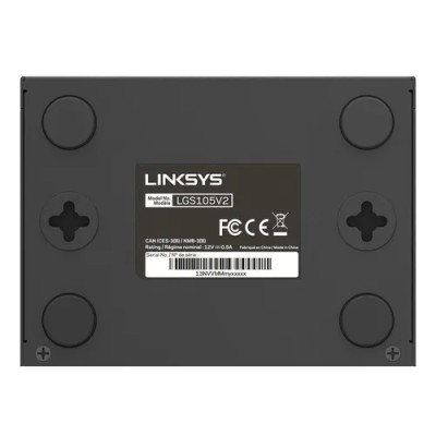 Switch Gigabit Linksys Lgs105-eu No Gestionable De 5 Puertos