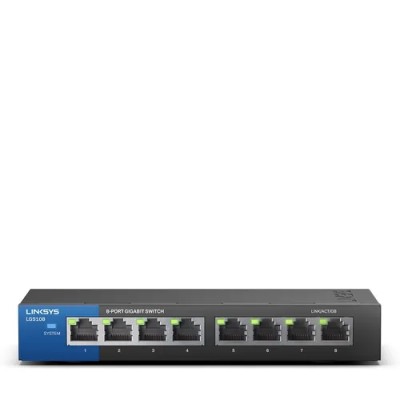 Switch Gigabit Linksys Lgs108-eu No Gestionable De 8 Puertos