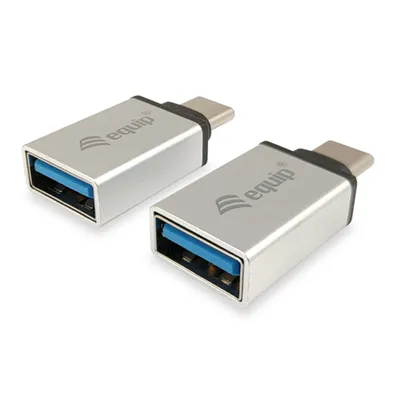 Adaptador Usb-c Macho A Usb 3.0 Tipo A Hembra ( Pack 2 Uds)