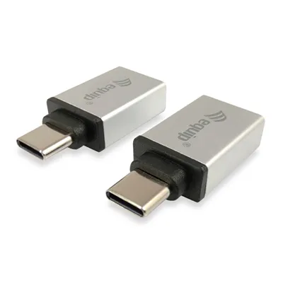 Adaptador Usb-c Macho A Usb 3.0 Tipo A Hembra ( Pack 2 Uds)