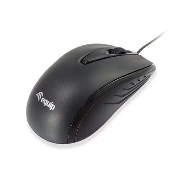 Mouse Equip Compact Life Optico Negro Usb 1000dpi