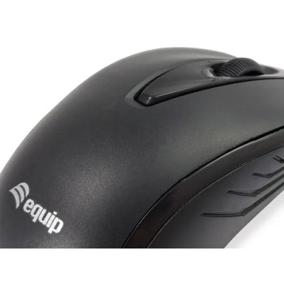 Mouse Equip Compact Life Optico Negro Usb 1000dpi