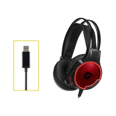 Headset Gaming 7.1 Athan01b Compatible Pc, Ps3, Ps4 Luces Led