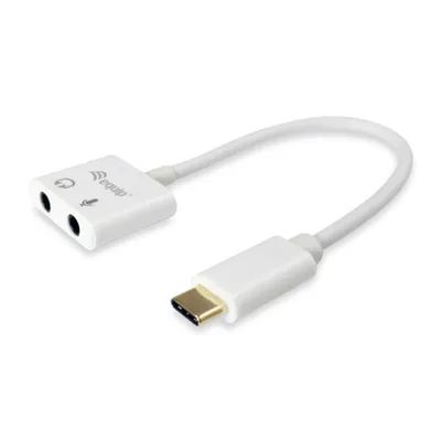 Adaptador Usb-c Equip A Audio 2 Jack 3.5mm Hembra Para