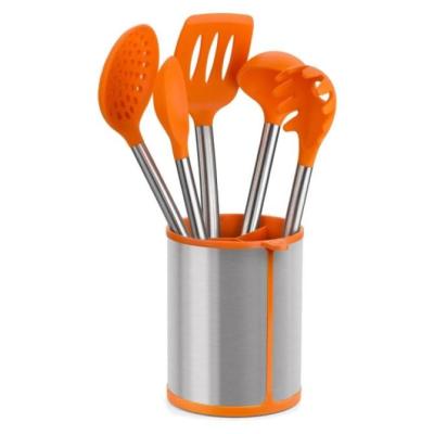 SET 5 UTENSILIOS EFFICIENT BRA A195011 - BOTE PORTA UTENSILIOS