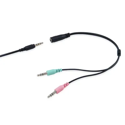 Headset Equip Life Conexion 1 O 2 Jack 3.5mm Microfono Flexible