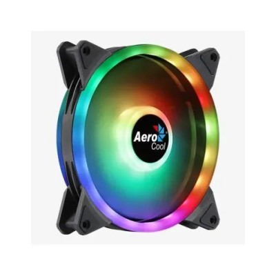 Ventilador Int. Aerocool Duo Argb 140mm Anillo Led Dual