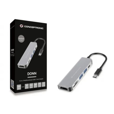 Docking Usb-c Conceptronic Donn02 A 1xhdmi 1xusb-c Pd 60w