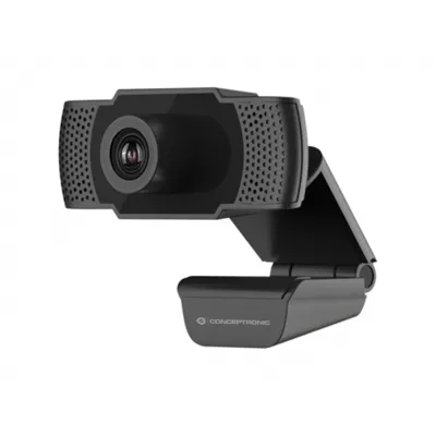 Webcam Fhd Conceptronic Amdis 1080p Usb 3.6mm 30 Fps Angulo