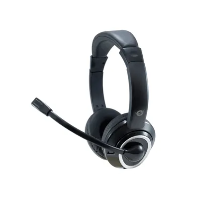 Headset Conceptronic Polona Usb Microfono Flexible Control De