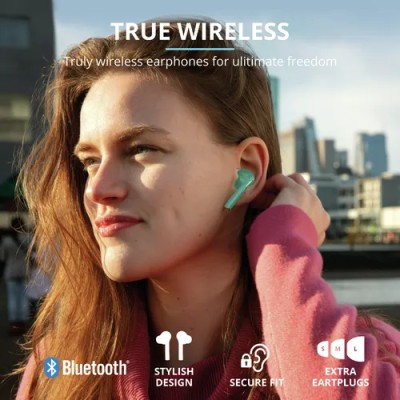 Auricular Bluetooth Trust Nika Touch Tactil Base Recargable