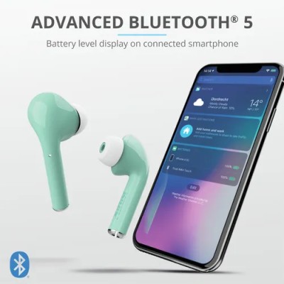 Auricular Bluetooth Trust Nika Touch Tactil Base Recargable