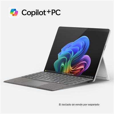 Microsoft Surface Pro 11 OLED IA Copilot+PC 13" Platino -