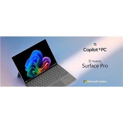 Microsoft Surface Pro 11 OLED IA Copilot+PC 13" Negro -