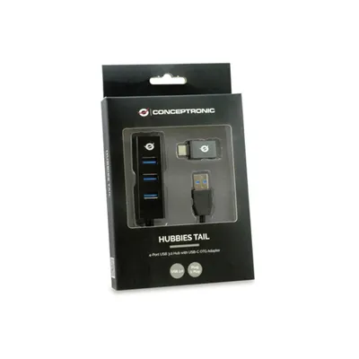 Hub Usb 3.0 Conceptronic Hubbies04b 4 Puertos Usb 3.0 Color