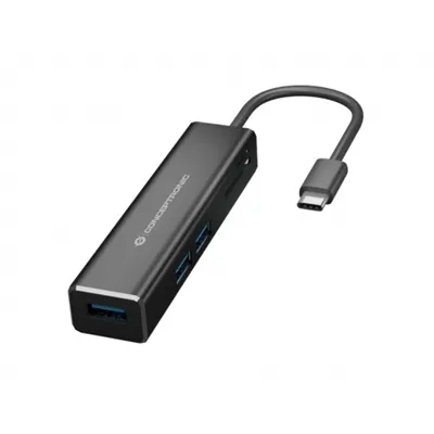 Hub 3.1 Usb-c Conceptronic Donn08 3 Puertos Usb 3.0 Y Lector