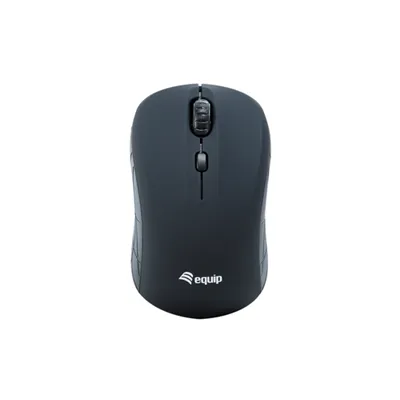 Mouse Equip Wireless Mini Life Optico 4 Botones Scroll Negro