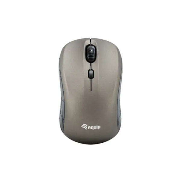 Mouse Equip Wireless Mini Life Optico 4 Botones Scroll Gris 1600dpi