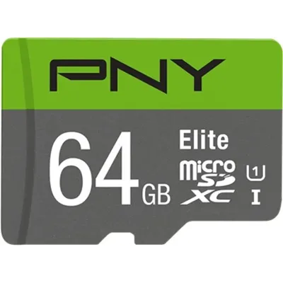 Memoria Sd Micro 64gb Pny Elite Microsdxc Uhs-i Clase 10