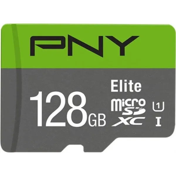 Memoria Sd Micro 128gb Pny Elite Micro Sdxc Uhs-i Clase 10 100mb/s + Adaptador Sd P-sdu128v11100el-ge