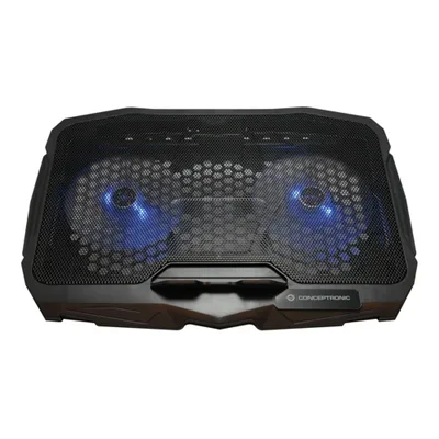 Base Refrigeracion Para Portatiles Conceptronic 2 Ventiladores