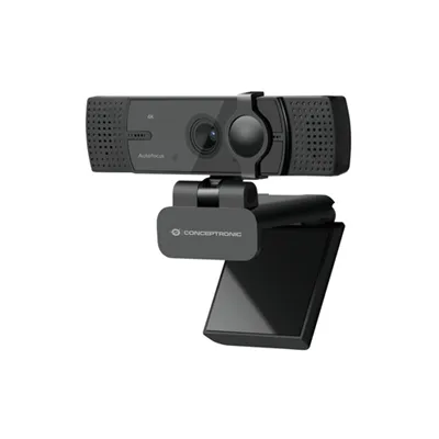 Webcam 4k Conceptronic Amdis 8.3mp Usb 3.57mm Angulo Vision 80º