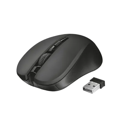 Mouse Trust Wireless Mydo Silent Black Alcance 10m Ambidiestro