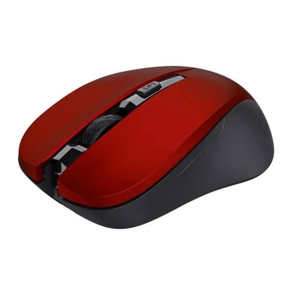 Mouse Trust Wireless Mydo Silent Red Alcance 10m Ambidiestro Microusb 21871